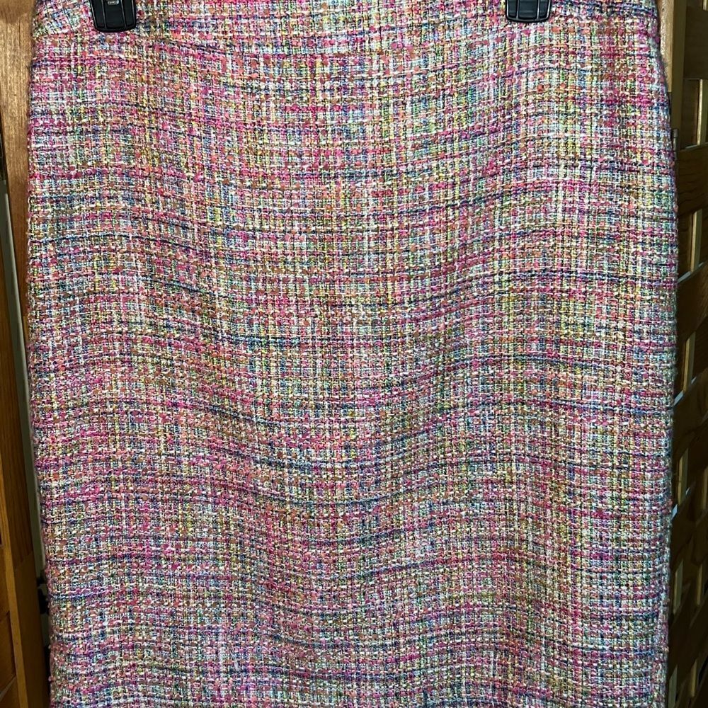 ABS Platinum polyester blend straight skirt women’s size 6‎
